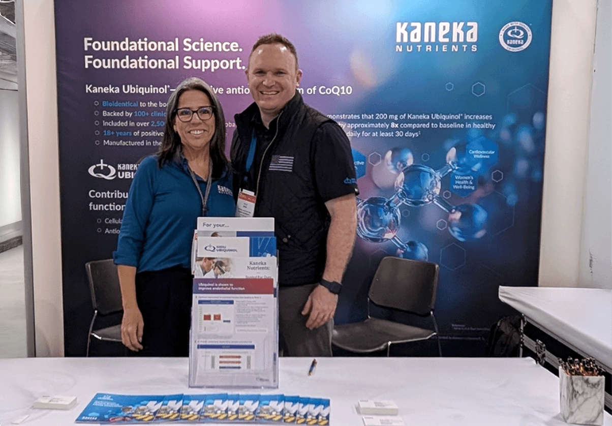 Kaneka Nutrients trade show booth